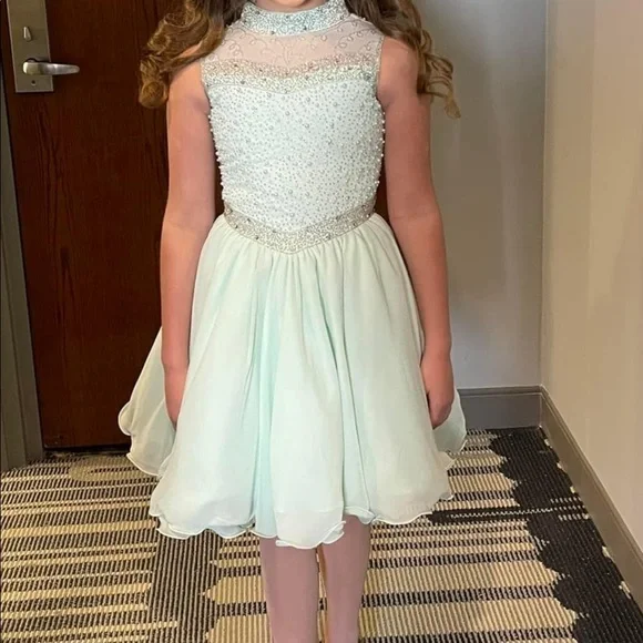 Dresses | Mint Green Short Pageant Dress | Poshmark